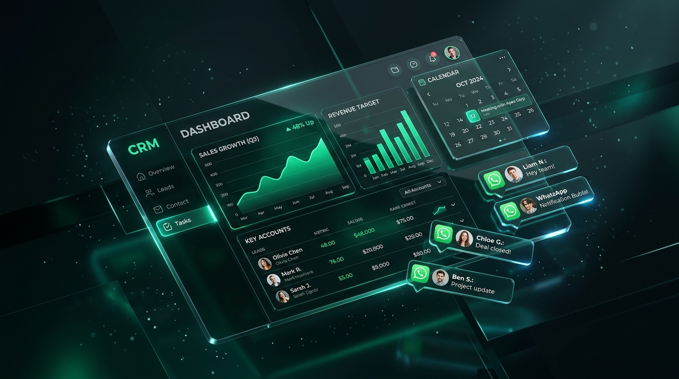 Tractus CRM 3D Interface